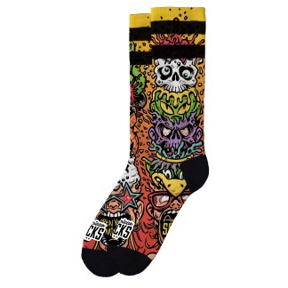 AMERICAN SOCKS PRO CALCETINES OPEN YOUR MIND LATERAL AS504