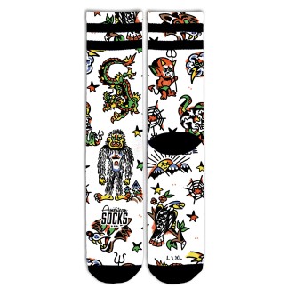 AMERICAN SOCKS PRO CALCETINES OUTLAW FRONT AS515