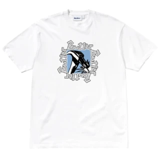 BUTTER GOODS CAMISETA MANGA CORTA HAMMER WHITE FRONT