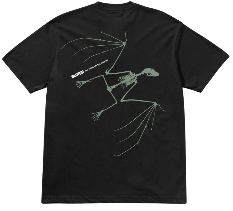 BUTTER GOODS CAMISETA NOCTURNAL BLACK BACK