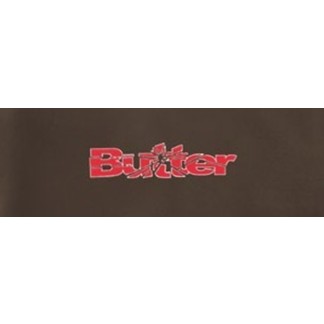 BUTTER GOODS SUDADERA DE CAPUCHA SMASHED LOGO PULLOVER HOOD BROWN DETALLE