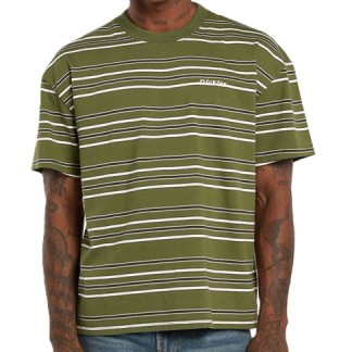 DICKIES CAMISETA MANGA CORTA EAST LIBERTY STRIPE CYPRESS FRONT