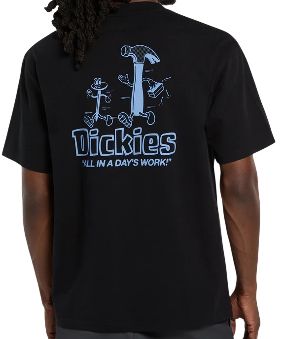 DICKIES CAMISETA MANGA CORTA FAIRLAWN BLACK BACK