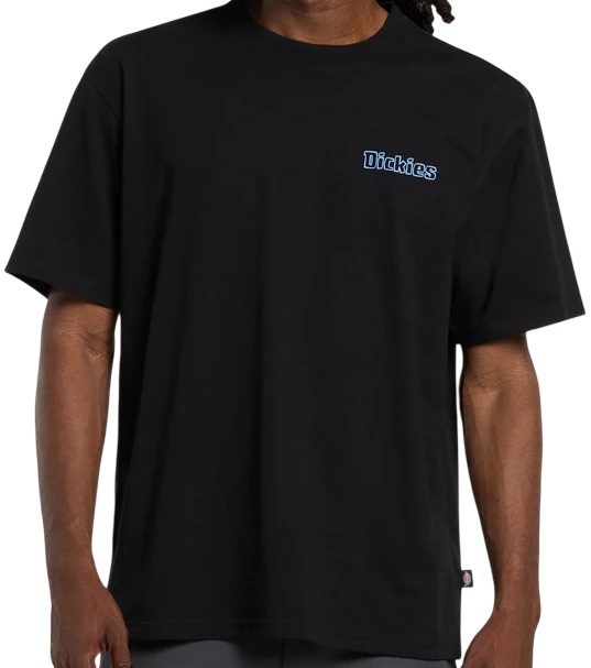 DICKIES CAMISETA MANGA CORTA FAIRLAWN BLACK FRONT
