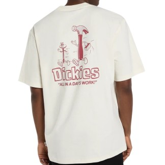 DICKIES CAMISETA MANGA CORTA FAIRLAWN EGRET BACK