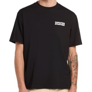 DICKIES CAMISETA MANGA CORTA PLAIN CITY BLACK FRONT