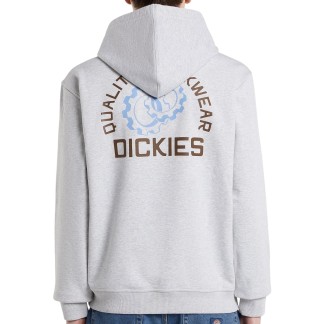 DICKIES SUDADERA DE CAPUCHA PAYSON HD LIGHT GRAY BACK DK0A88POA28