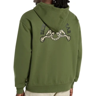 DICKIES SUDADERA DE CAPUCHA Y CREMALLERA BESTVILLE ZH EUCALYPTUS BACK