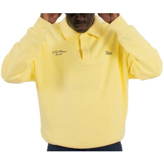 DITO COLLECTIVE SUDADERA CON CUELLOS GOLDEN HOURS YELLOW MODELO