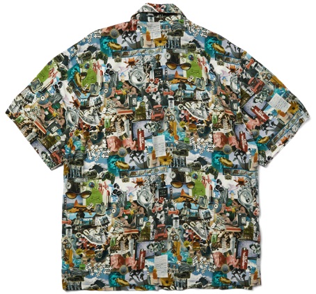 HUF CAMISA MANGA CORTA FROM THE ROAD MULTI BACK