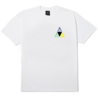 HUF CAMISETA MANGA CORTA PRISM TT WHITE FRONT