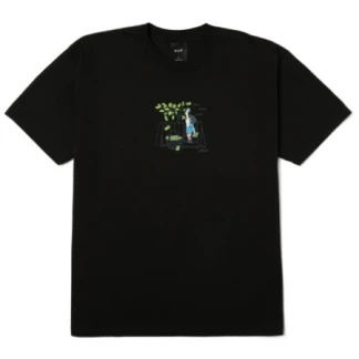 HUF CAMISETA MANGA CORTA TAKE YOURS BLACK FRONT
