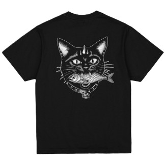 JACKER CAMISETA MANGA CORTA BLACK SARDINE BLACK BACK