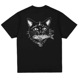 JACKER CAMISETA MANGA CORTA BLACK SARDINE BLACK BACK