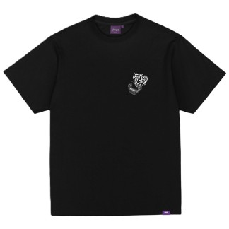 JACKER CAMISETA MANGA CORTA BLACK SARDINE FRONT BACK
