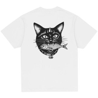 JACKER CAMISETA MANGA CORTA BLACK SARDINE WHITE BACK