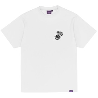JACKER CAMISETA MANGA CORTA BLACK SARDINE WHITE FRONT