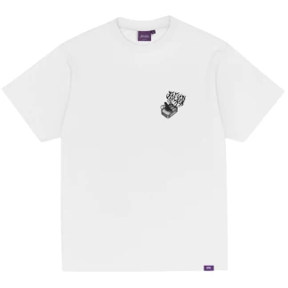 JACKER CAMISETA MANGA CORTA BLACK SARDINE WHITE FRONT