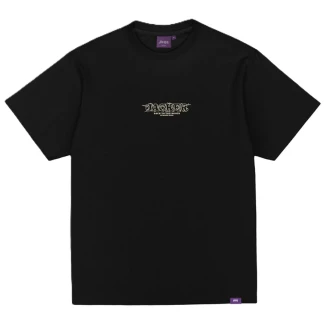 JACKER CAMISETA MANGA CORTA NO SIGNAL BLACK FRONT