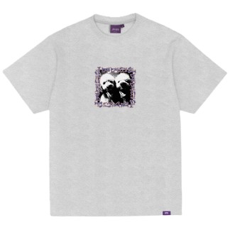 JACKER CAMISETA MANGA CORTA POODLE PALS HEATHER GREY FRONT
