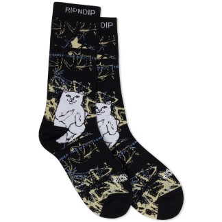 RIPNDIP CALCETINES LORD NERMAL MADNESS BLACK PAR