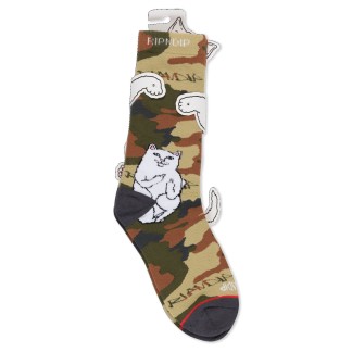 RIPNDIP CALCETINES LORD NERMAL STEET CAMO PACKED