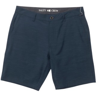 SALTY CREW BERMUDA DRIFTER 19 SLUB HYBRID MIDNIGHT NAVY FRONT