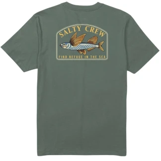 SALTY CREW CAMISETA MANGA CORTA FLY HOME LAUREL WREATH BACK
