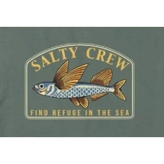 SALTY CREW CAMISETA MANGA CORTA FLY HOME LAUREL WREATH DETALLE