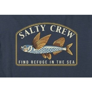 SALTY CREW CAMISETA MANGA CORTA FLY HOME NAVY DETALLE