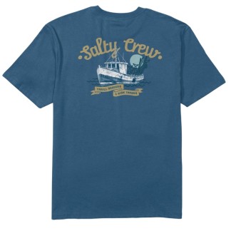 SALTY CREW CAMISETA MANGA CORTA HAULER CLASSIC CAST BLUE BACK