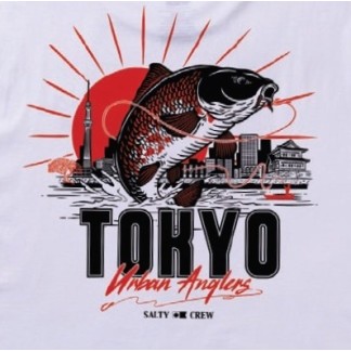 SALTY CREW CAMISETA MANGA CORTA TOKYO URBAN ANGLER WHITE DETALLE