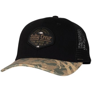 SALTY CREW GORRA BORDER TRUCKER BLACK CAMO LATERAL