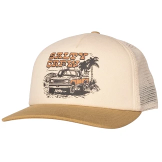 SALTY CREW GORRA GOOD TIMES TRUCKER OFF WHITE LATERAL