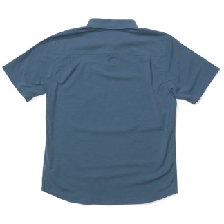 SALTY CREW POLO DRIFTER UV CHANNEL BLUE BACK