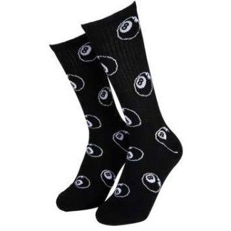 SANTA CRUZ CALCETINES WINKOWSKI EIGHT BALLR BLACK LATERAL