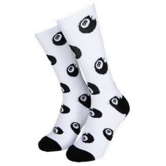 SANTA CRUZ CALCETINES WINKOWSKI EIGHT BALLR WHITE LATERAL