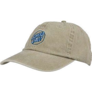 SANTA CRUZ GORRA PARTIAL DOT FADED KHAKI FRONT