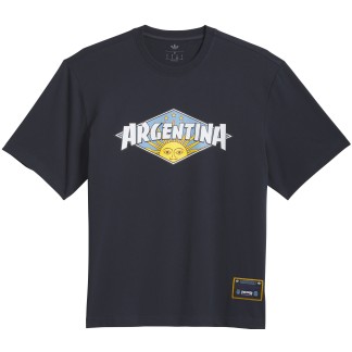 ADIDAS CAMISETA MANGA CORTA TM X AFA NAVY FRONT