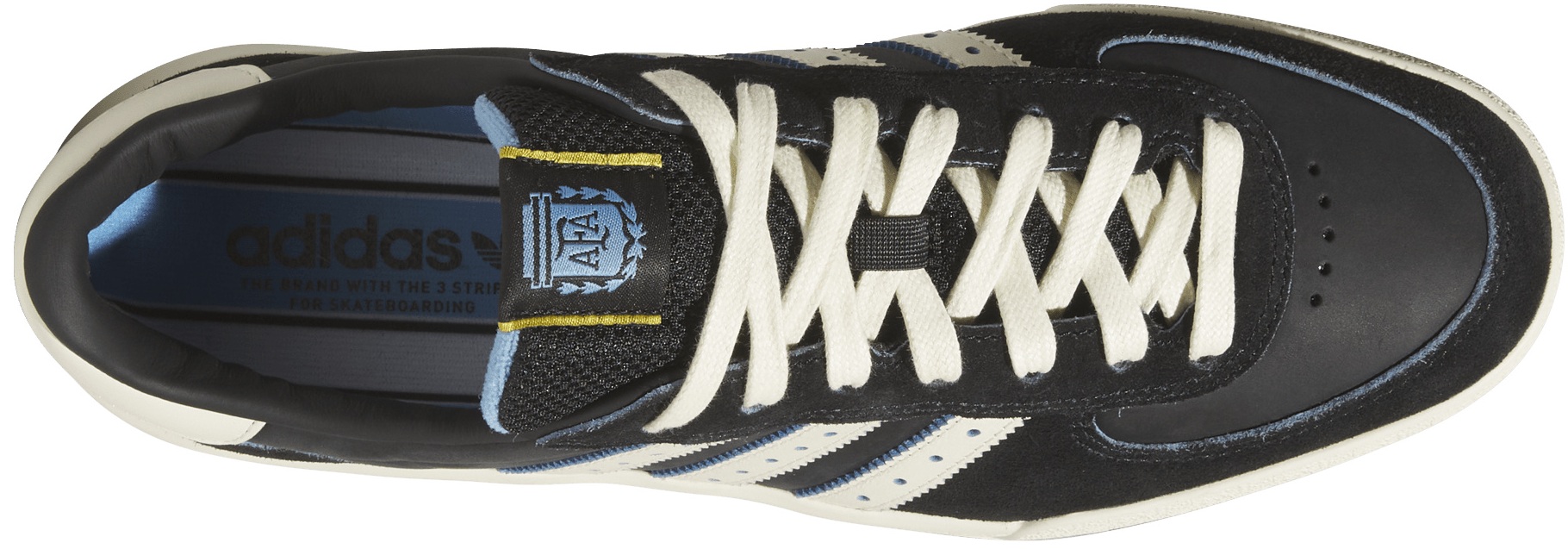 ADIDAS ZAPATILLAS GLENBURN X THRASHER BLACK WHITE GUM VISTA SUPERIOR