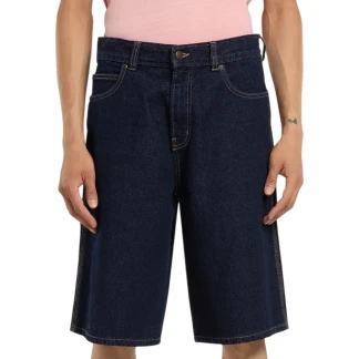 DICKIES BERMUDA 958 13 IN LSE SHORT JEAN RINSED FRONT