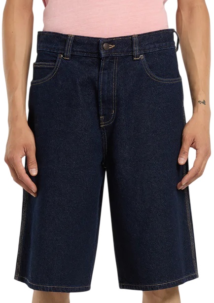 DICKIES BERMUDA 958 13 IN LSE SHORT JEAN RINSED FRONT