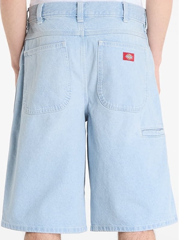 DICKIES BERMUDA 958 13 INCH LOOSE FOG BLUE BACK
