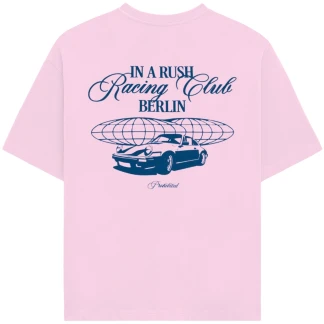 PROHIBITED CAMISETA MANGA CORTA IN A RUSH ROSE BACK