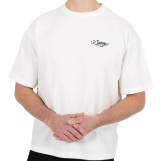 PROHIBITED CAMISETA MANGA CORTA OLDTIME RACE OFF WHITE FRONT