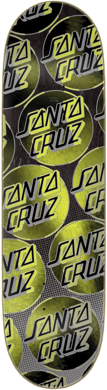 SANTA CRUZ TABLA DE SKATE ACID CLOUD DOTS 8_5 X 32_2 ARRIBA