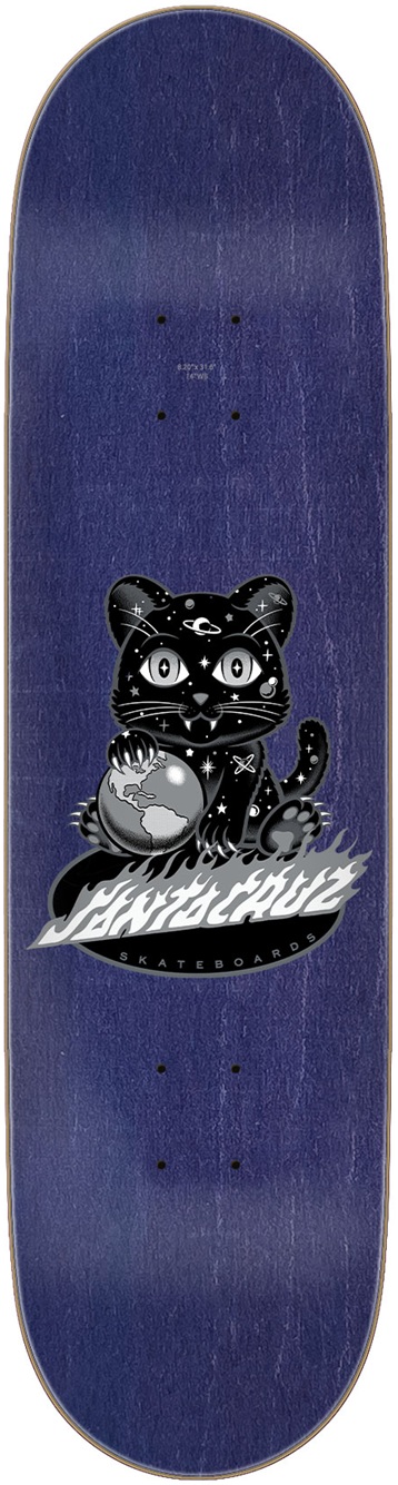 SANTA CRUZ TABLA DE SKATE ASTA SPACE KITTEN TWIN PRO 8_2 31_6 ARRIBA