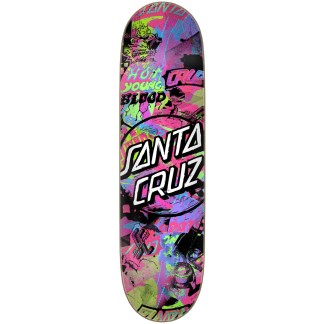 SANTA CRUZ TABLA DE SKATE CUT COLLAGE 7 PLY BIRCH 8_5 32_2
