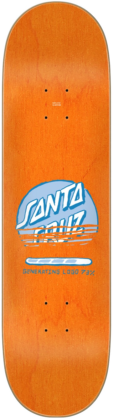 SANTA CRUZ TABLA DE SKATE SELF DESTRUCT 8_25 X 31_8 ARRIBA