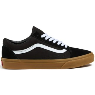 VANS ZAPATILLAS OLD SKOOL BLACK GUM VN000CR5B9M VISTA LATERAL